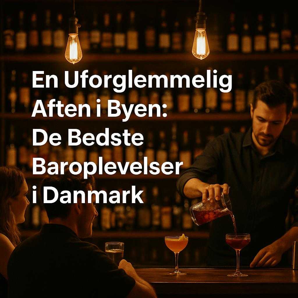 En Uforglemmelig Aften i Byen: De Bedste Baroplevelser i Danmark