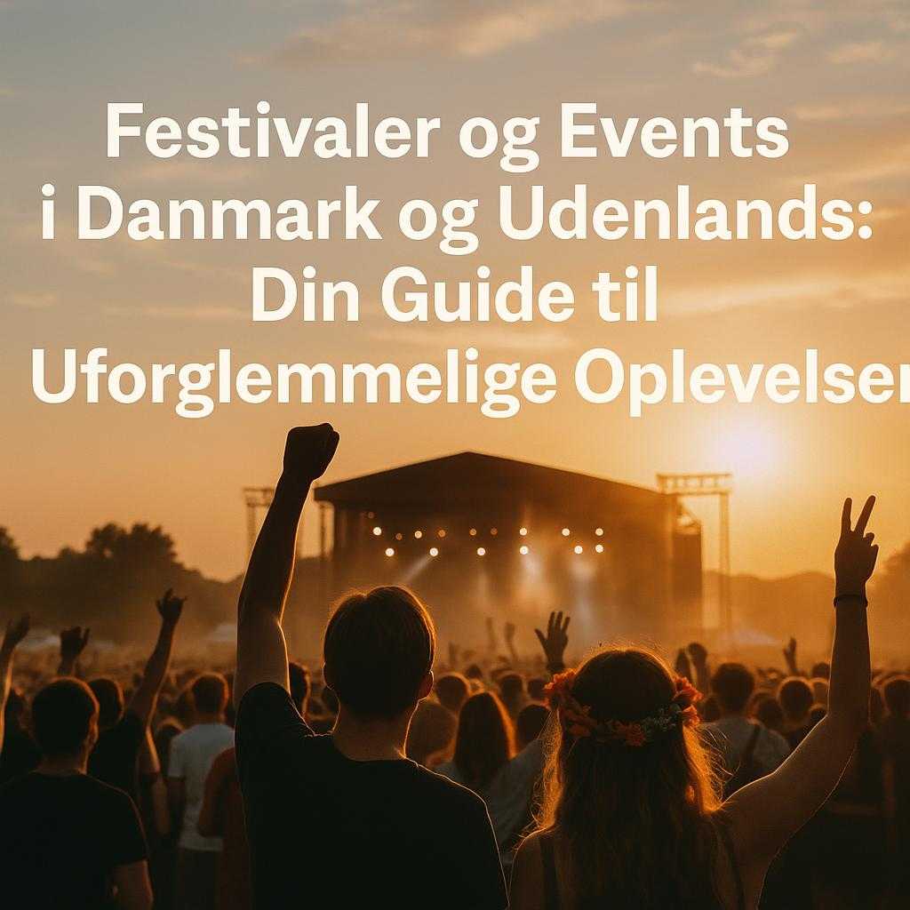Festivaler og Events i Danmark og Udenlands: Din Guide til Uforglemmelige Oplevelser