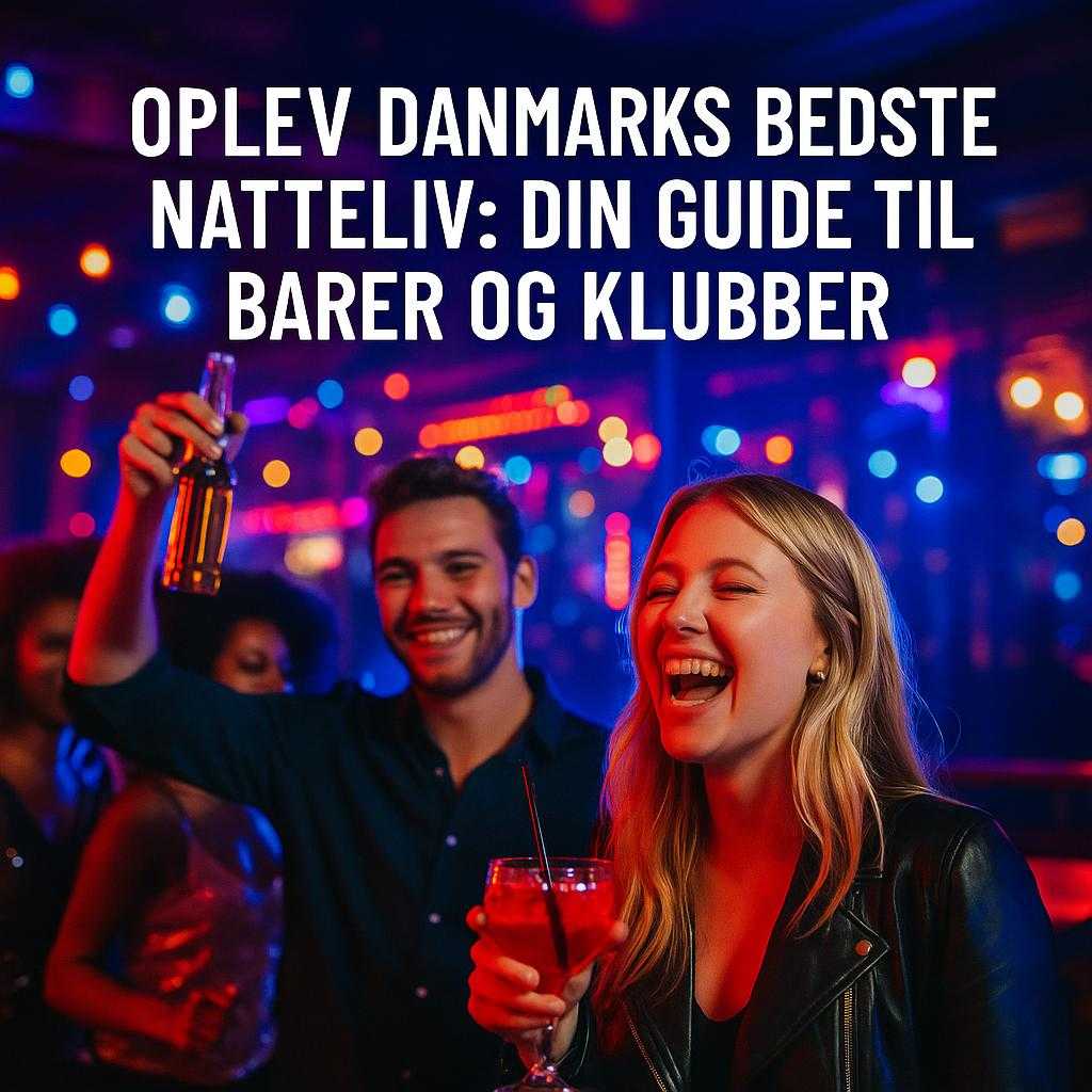 Oplev Danmarks Bedste Natteliv: Din Guide til Barer og Klubber