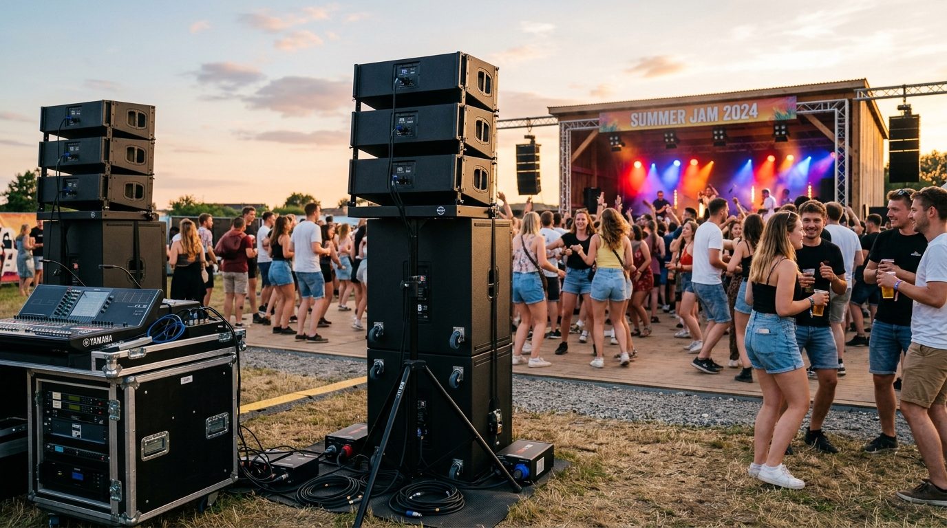 Vælg det rigtige PA anlæg til din fest i 2026